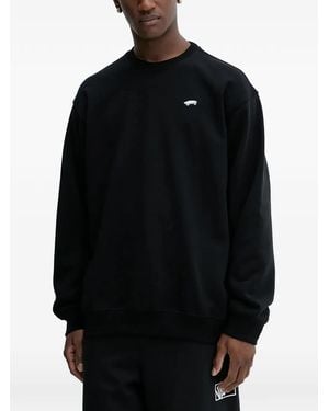 Vans Felpa Con Ricamo - Nero