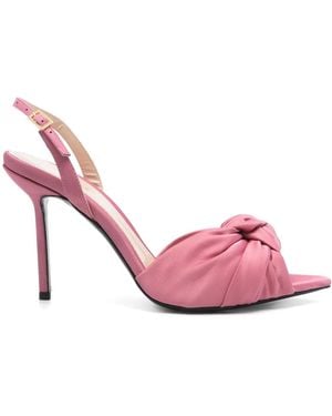 Ginissima 95Mm Sofia Sandals - Pink