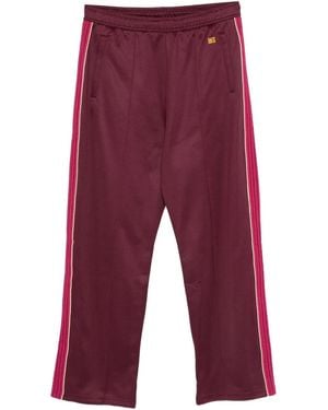 Wales Bonner Side-Stripe Track Pants - Red