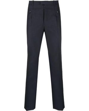 Maison Margiela Straight-Leg Tailored Trousers - Blue