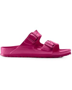 Birkenstock Arizona Double-Strap Slides - Purple