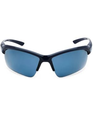 Nike Skylon Rise Wraparound Sunglasses - Blue