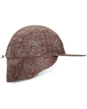 Supreme Bandana-Print Baseball Cap - Brown