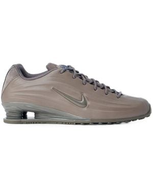 Nike Shox Z Lace-Up Sneakers - Gray