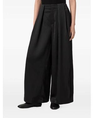 AllSaints Lola Wide Leg Pants - Black