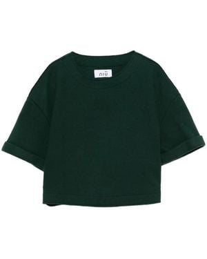 Niu T-Shirt Crop - Verde