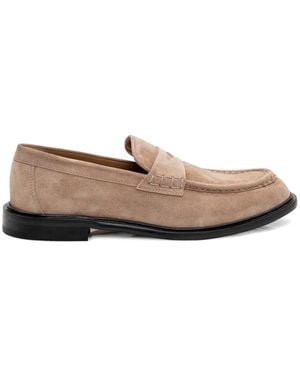STURLINI FIRENZE Round-Toe Penny Loafers - White
