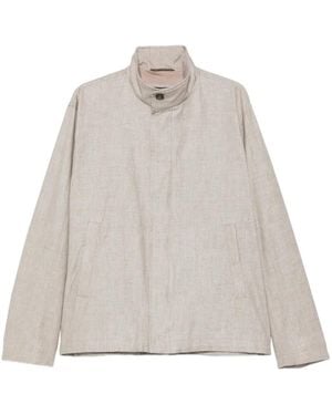 Herno Button Jacket - Natural