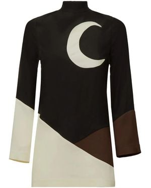 Taller Marmo Empty Quarter Mini Dress - Black