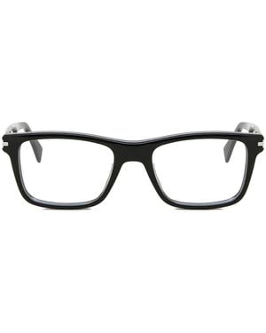 Lanvin Occhiali Rettangolari - Marrone