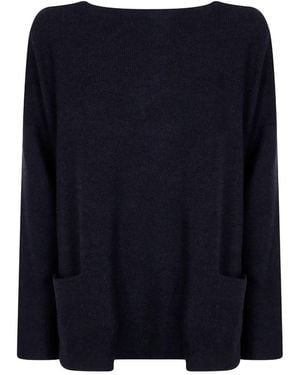 Daniela Gregis Boat-Neck Jumper - Blue