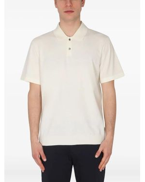 Theory Buttoned Polo Shirt - White