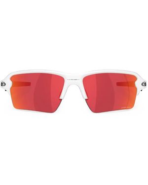 Oakley Flak 2.0 Xxl Rectangle-Frame Sunglasses - Red
