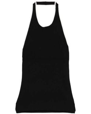 St. Agni Halter Top - Black