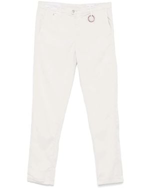 Sartoria Tramarossa Hose Mit Logo-Patch - Weiß