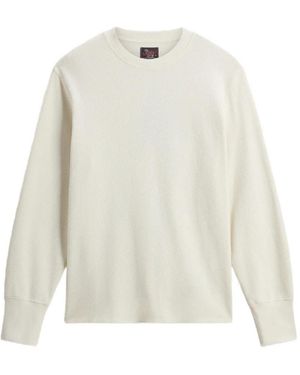 Woolrich Jersey De Punto Gofrado - Blanco