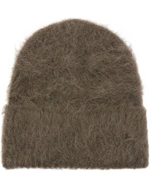 TOTEME Turn-up Beanie - Brown