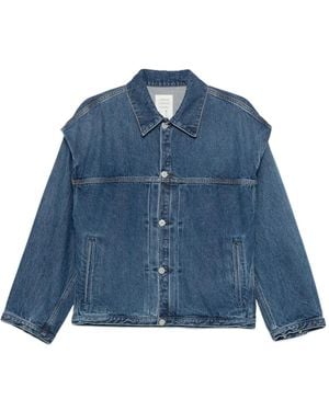 Kuro Button-Up Jacket - Blue