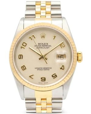 Rolex 2001 Datejust Armbanduhr 35Mm - Mettallic
