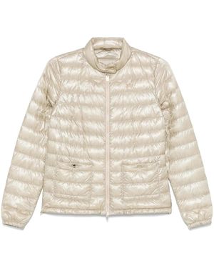 Herno Nylon Short Down Jacket - Natural