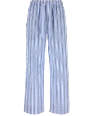 Tekla Pantalon De Pyjama À Rayures - Blue