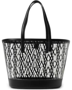 ARMANI EXCHANGE Schultertasche Mit Logo-Print - Schwarz