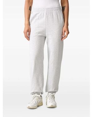 adidas Elasticated-Waist Track Pants - White