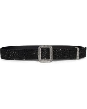 Benedetta Bruzziches Venus Crystal-Embellished Belt - White