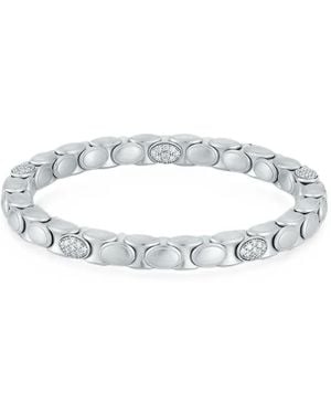 ’ROBERTO DEMEGLIO Anaconda Diamond Bracelet - White