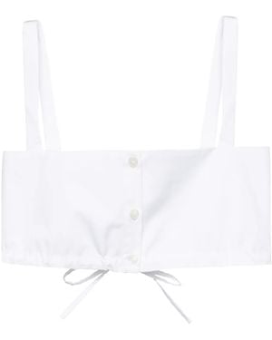 Fabiana Filippi Sleeveless Top - White