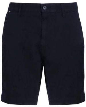 BOSS Tailored Chino Shorts - Blue