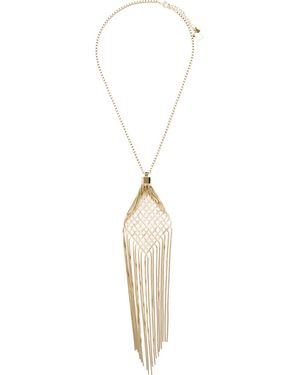 Rosantica Collana 'Aquilone' Con Frange - Metallizzato