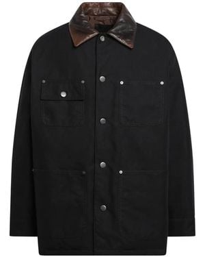 Prada Medium-Weight Technical Cotton Down Jacket - Black