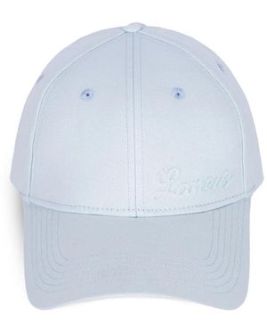 Laneus Logo-Embroidered Cap - Blue