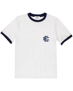 Eric Emanuel Ee Ringer-Trim T-Shirt - White