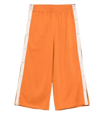6397 Button Side Shorts - Orange