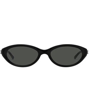 Gentle Monster Lunettes De Soleil Zest À Monture Ovale - Noir