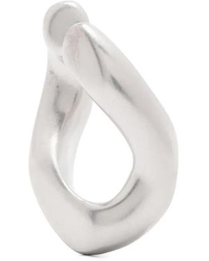 Panconesi Ear Cuff Catena Piccolo - Bianco