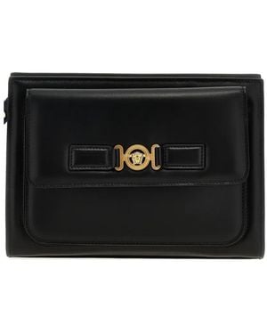Versace La Medusa Clutch - Schwarz