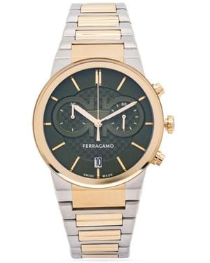 Ferragamo Sapphire Chronograph 41mm 腕時計 - ブルー