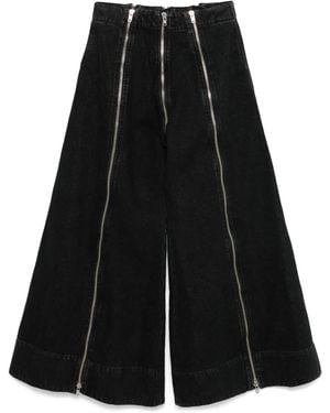 LỰU ĐẠN Flight Jeans - Black