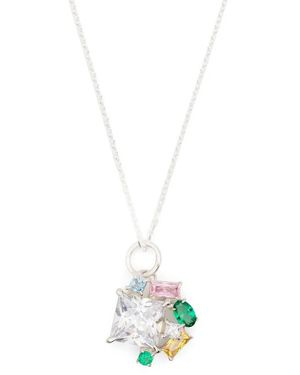 Hatton Labs Halskette Mit Cubic Zirkonia - Weiß