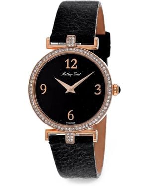 Mathey-Tissot Gaia 34Mm Watch - Black