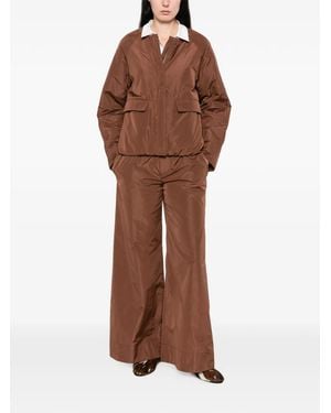 Susanne Bommer Jacke Mit Klappentasche - Braun