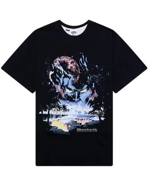 BBCICECREAM Planet-Print T-Shirt - Black