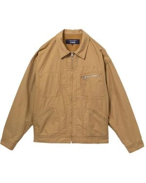 Comme des Garçons Long-Sleeved Military Jacket - Natural