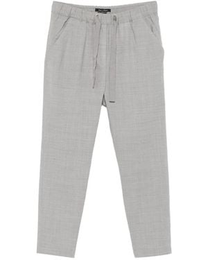 Marc O' Polo Drawstring-Waist Trousers - Grey