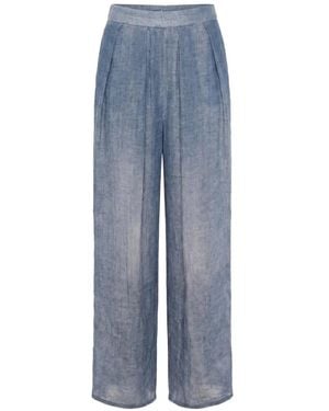 Ermanno Scervino Straight Pants - Blue
