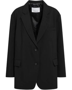 Frankie Shop Bea Single-Breasted Blazer - Black