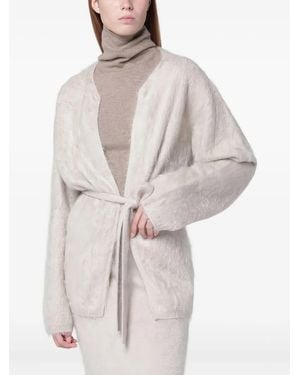 Almada Label Cardigan Aria - Neutro